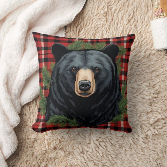 Coussin Majestic de l'ours noir du Nord (Couverture)