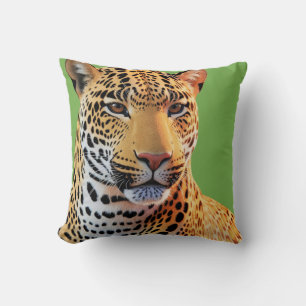 Coussin Majestic Jaguar - Gros Chat Art de la faune