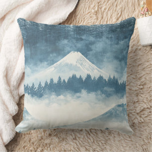 Coussin Majestueux sommets - Montagne pour les amoureux de