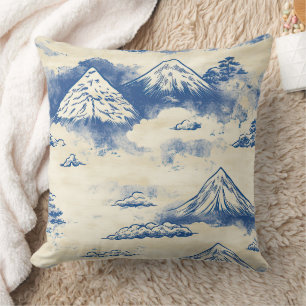 Coussin Majestueux sommets - Montagne pour les amoureux de