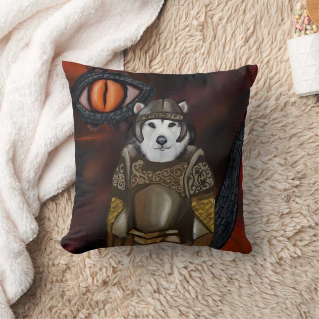 Coussin Malamute d'Alaska (Couverture)