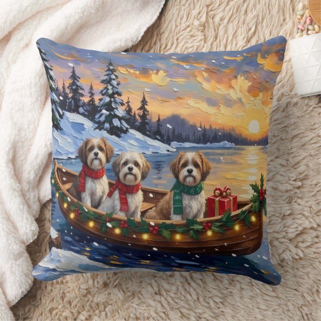 Coussin Malti Tzu Noël Bateau Vacances (Couverture)