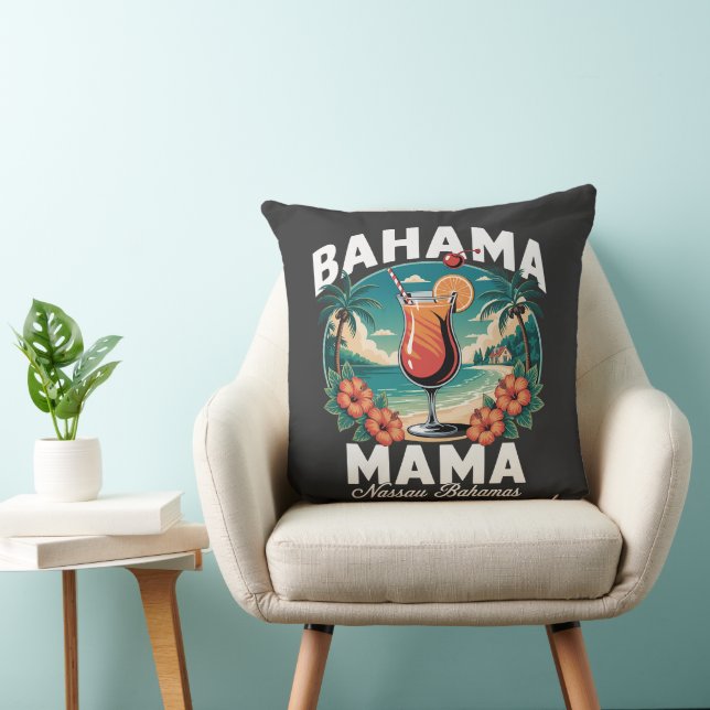Coussin Mama Bahamas Nassau (Chaise)