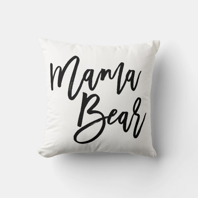 Coussin Mama Bear (Recto)