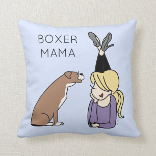 Coussin Mama de boîte personnalisée