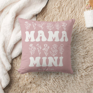 Coussin Mama Mini Nous Vous Aimons Fête Des Mères Personna