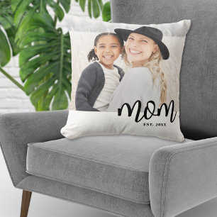 Coussin Maman a créé un cadeau photo