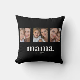 Coussin Maman a établi la photo