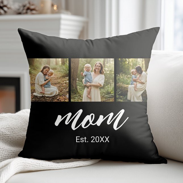 Coussin Maman a établi le script moderne 3 Photo (Créateur téléchargé)