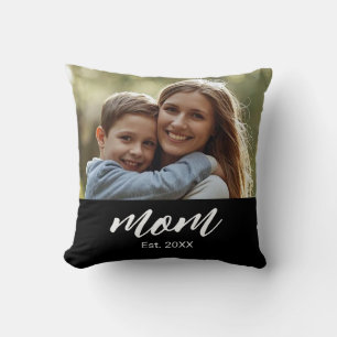 Coussin Maman a établi un script photo moderne
