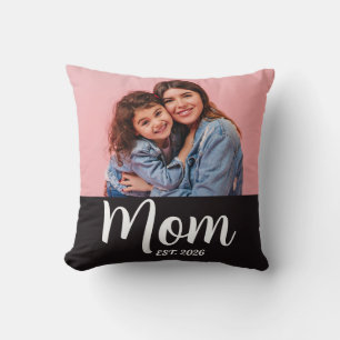 Coussin Maman a établi un script photo moderne
