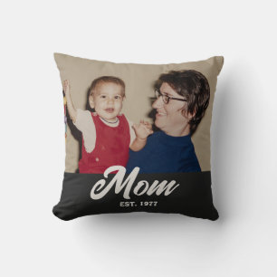 Coussin Maman a établi un script photo moderne