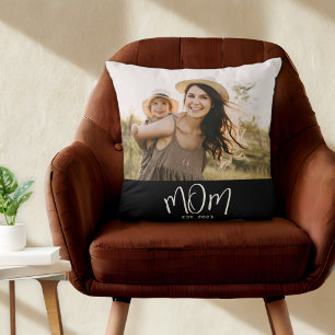 Coussin Maman a établi une photo de script moderne