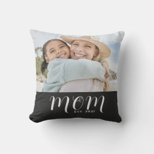 Coussin Maman a établi une photo de script moderne