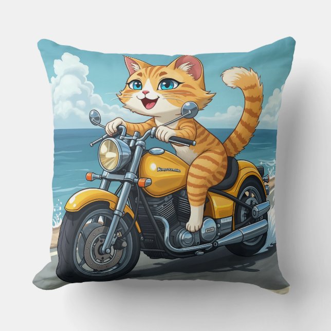 Coussin Maman au chat (Recto)