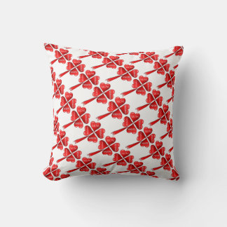 Coussin Maman Coeurs Clovers