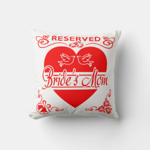 Coussin Maman Cushion de la mariée Réservé pour la maman d