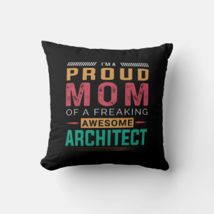 Coussin Maman De L'Architecte Génial