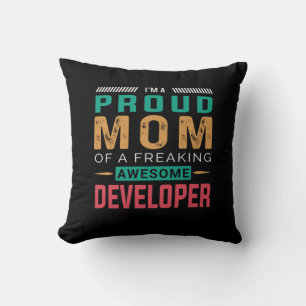 Coussin Maman Du Développeur Génial