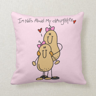 Coussin Maman - écrous au sujet de mon T-shirts et cadeau