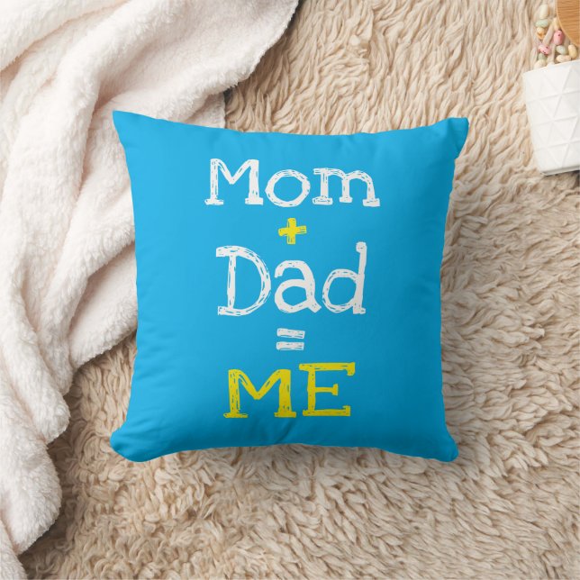 Coussin Maman et papa sont moi (Couverture)