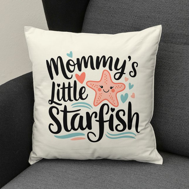 Coussin Maman Étoile de Mer Réchauffant le Cœur (Créateur téléchargé)