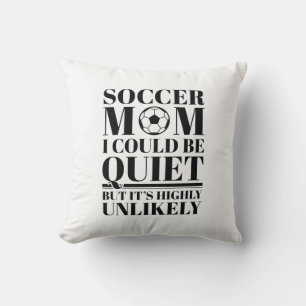 Coussin Maman Footballeuse Calme
