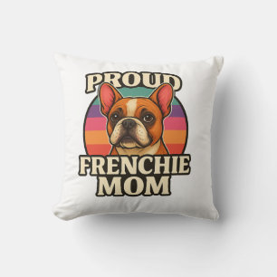 Coussin Maman Frenchie Adorable Bouledogue Français Concep