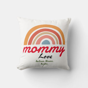 Coussin maman maman maman maman nom enfant personnalisatio