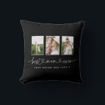 Coussin Maman mignonne script moderne multi photo cadeau<br><div class="desc">Maman mignonne script moderne multi photo cadeau triptyque. La couleur peut être changée en fonction de votre décor maison.</div>