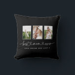 Coussin Maman mignonne script moderne multi photo cadeau<br><div class="desc">Maman mignonne script moderne multi photo cadeau triptyque. La couleur peut être changée en fonction de votre décor maison.</div>