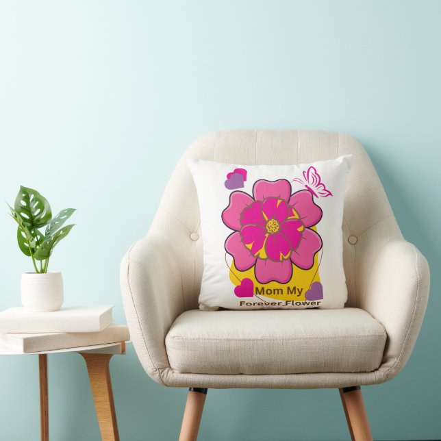 Coussin Maman Mon Design de Fleur Forever  (Chaise)