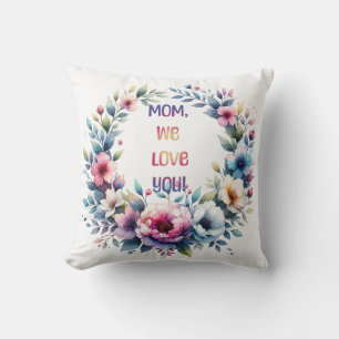 Coussin Maman, on t'aime