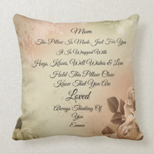 Coussin Maman Personnaliser l'oreiller à lancer