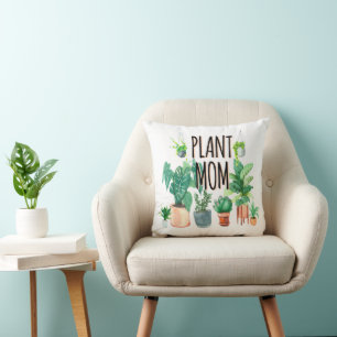 Coussin Maman plante - Jardinage, Cadeau Planter Pour Mama