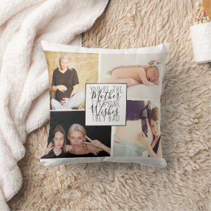 Coussin Maman, tout le monde veut   Photo de famille de ci