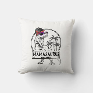 Coussin Mamasaurus Maman T rex Dino Drôle Nom Personnalisé