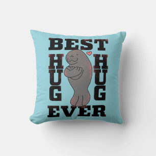 Coussin Manatee - Meilleur Hug Jamais - Hug - Conception A