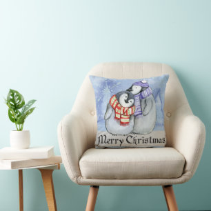 Coussin Manchots