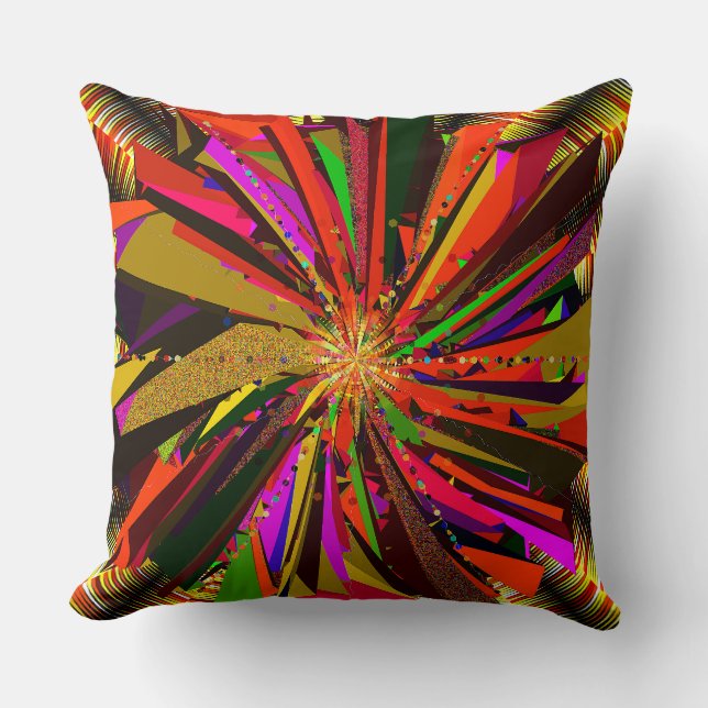 Coussin Mandala Art  (Recto)