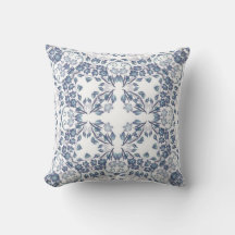 Mandala bleu poussiéreux 