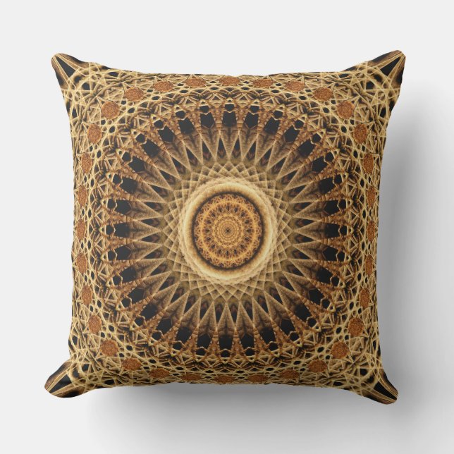 Coussin Mandala de Colluseum (Recto)