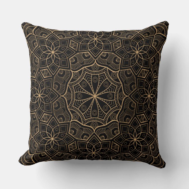 Coussin Mandala de luxe 3 (Recto)