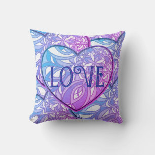 Coussin Mandala Heart LOVE