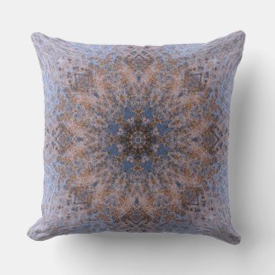 Coussin Mandala Lavender complexe et Dusty Clay Boho