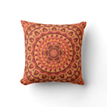 Mandala Marron Neutre Bohème Motif Cosy Terreux