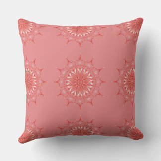 Coussin mandala mod pêche