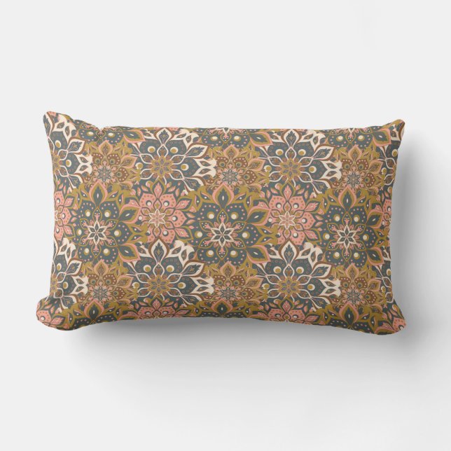 Coussin Mandala Motif Lumbar (Recto)