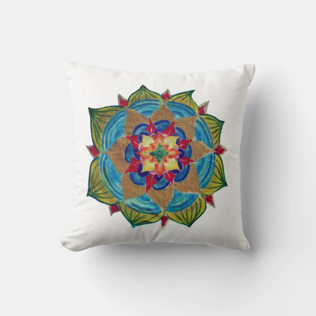 Coussin Mandala power Thailler Cushion (Recto)