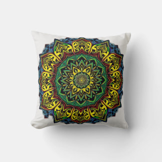 Coussin Mandalas culturelles avec Motifs géométriques
